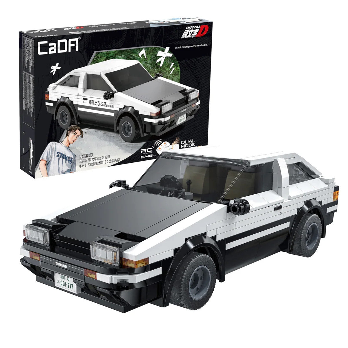 DBLC51086W - CADA - INITIAL D - AE86 TRUENO - 320 PCS