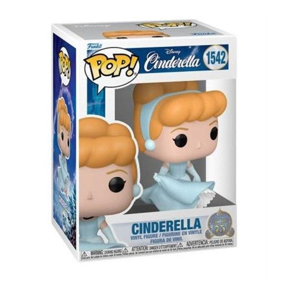 DISNEY: CINDERELLA 75TH ANNIVERSARY - POP FUNKO VINYL FIGURE 1542 CINDERELLA 9CM