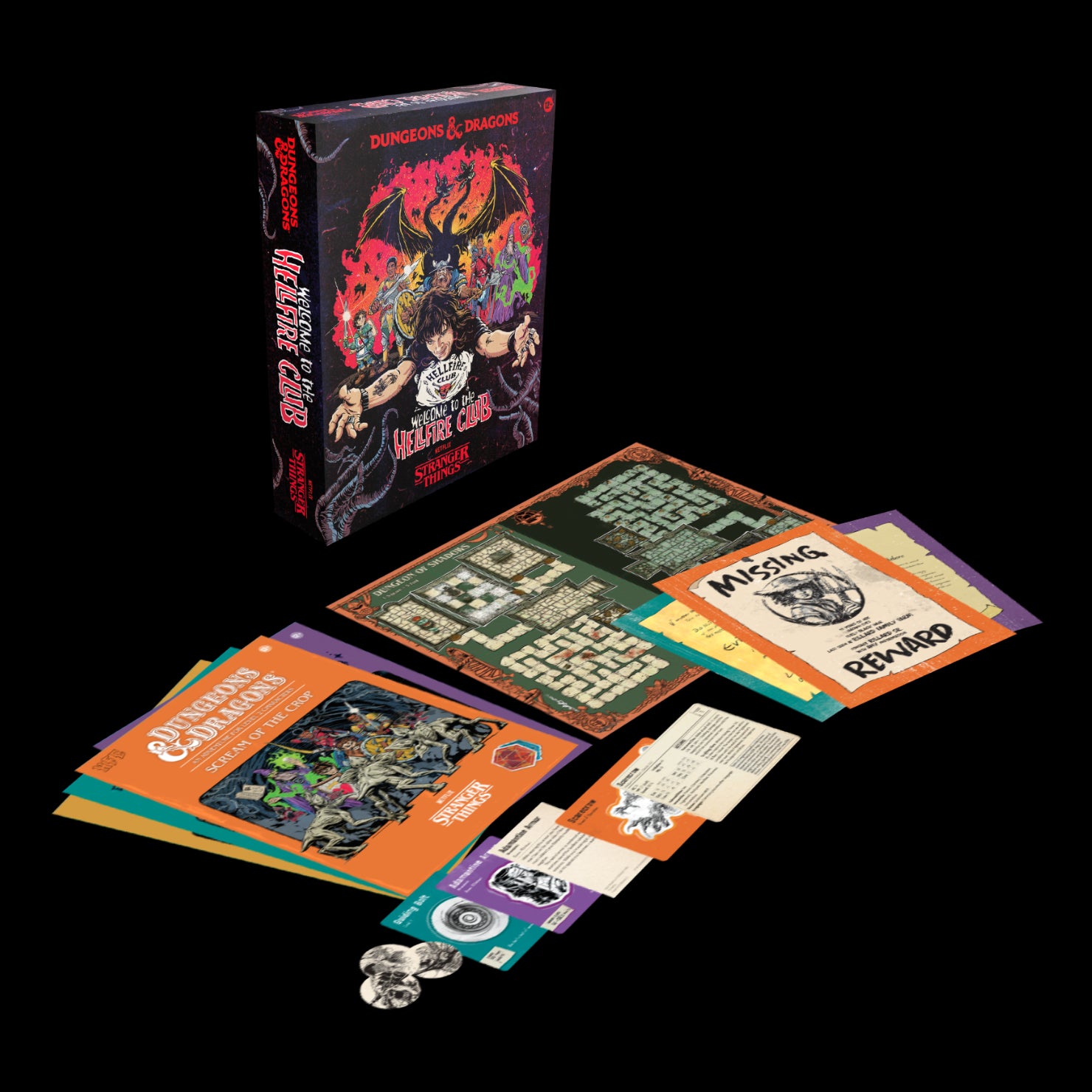 D&D - WELCOME TO THE HELLFIRE CLUB - STRANGER THINGS - ENG