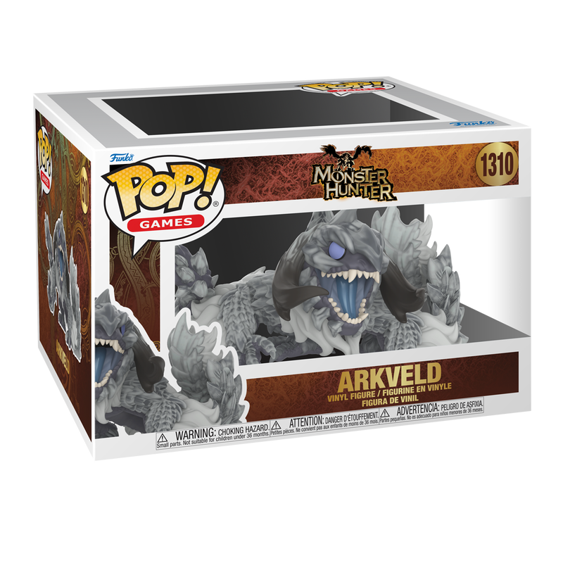 MONSTER HUNTER WILDS S1 - POP FUNKO SUPER VINYL FIGURE 1310 ARKVELD 15CM