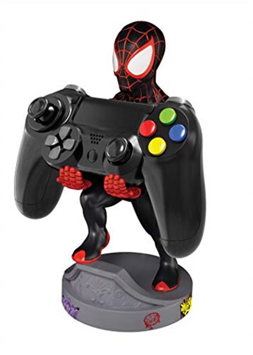 MARVEL - CABLE GUYS FIGURE - CHARGING HOLDER - MILES MORALES SPIDERMAN 20CM