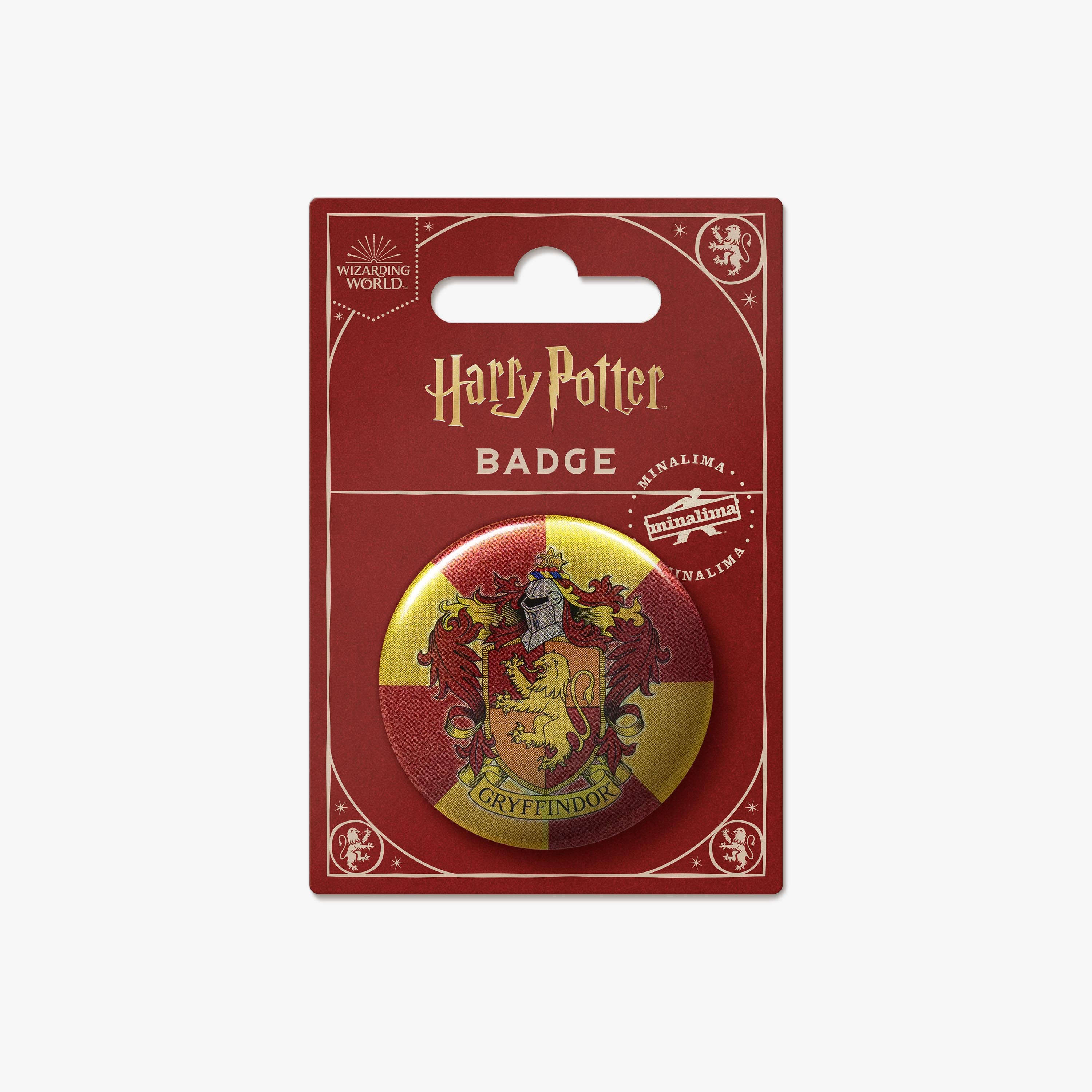 HPBB02 - HOGWARTS: GRYFFINDOR HOUSE CREST - BADGE