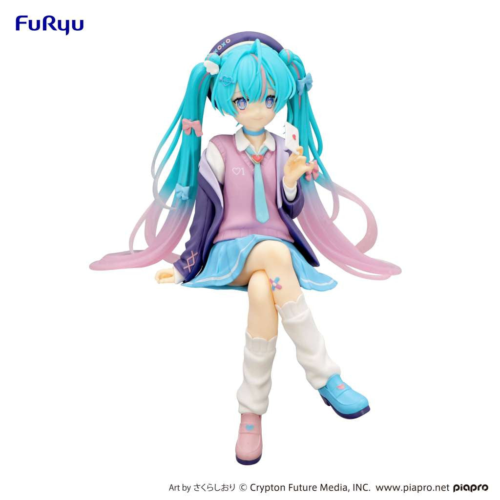 103563 - HATSUNE MIKU - NOODLE STOPPERS FIGURE - LOVER BLAZER NAVY - STATUA 14CM