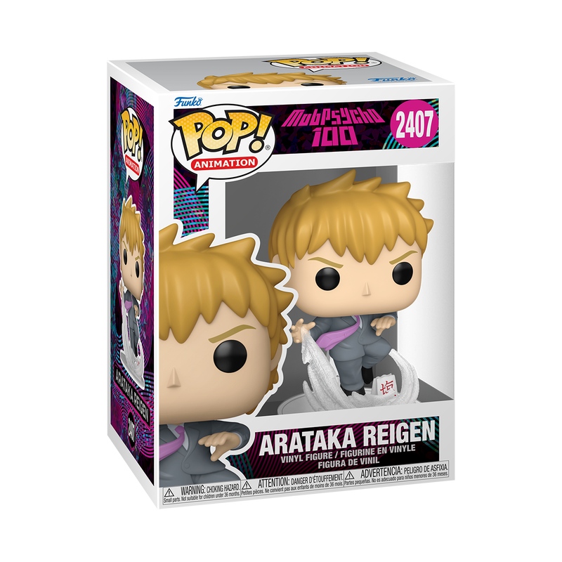 MOB PSYCHO S2 - POP FUNKO VINYL FIGURE 2407 ARATAKA REIGEN 9CM