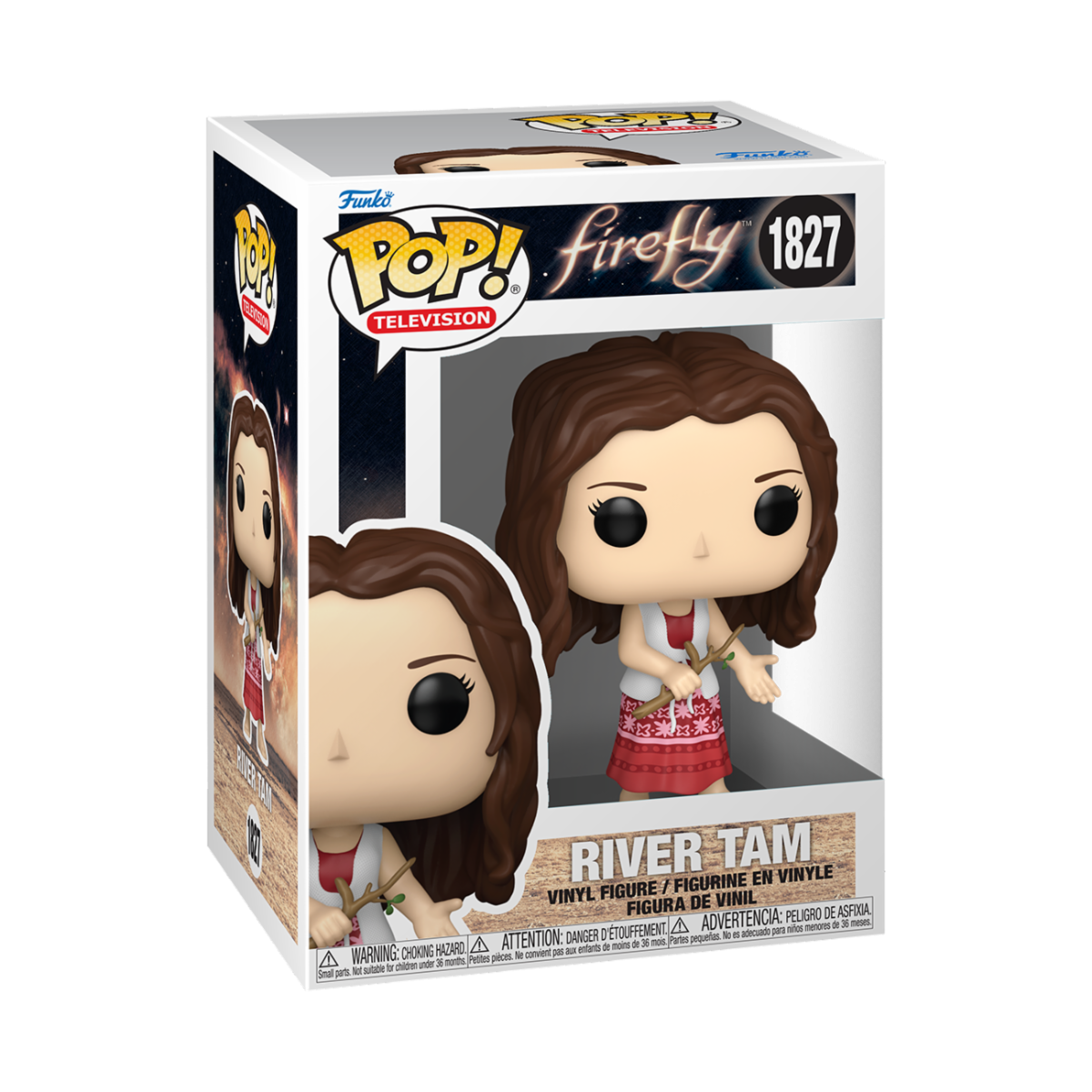 FIREFLY S2 - POP FUNKO VINYL FIGURE 1827 RIVER TAM 9CM