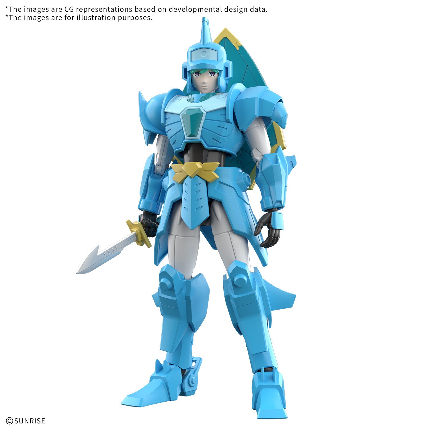 MK74284 - 30 MINUTES FANTASY - YOROI-SHINDEN SAMURAI TROOPERS - MUSASHI OF THE WATER - MODEL KIT