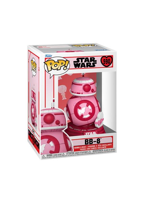 STAR WARS: VALENTINES - POP FUNKO VINYL FIGURE 590 BB-8 9CM