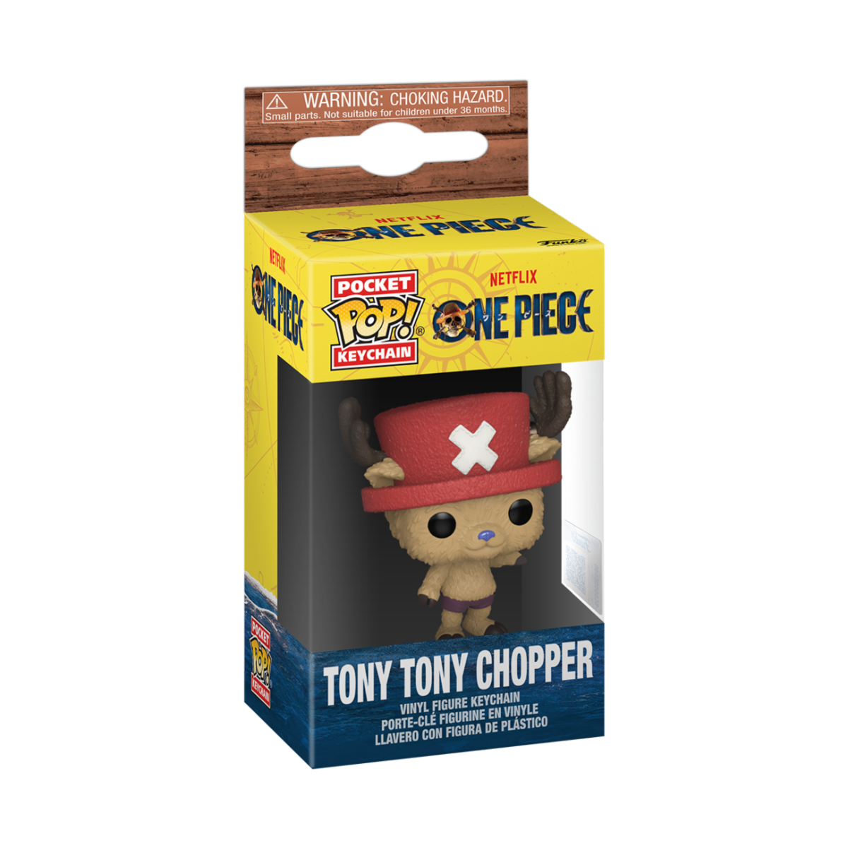 NETFLIX: ONE PIECE (LA) - POP KEYCHAIN - CHOPPER 4CM
