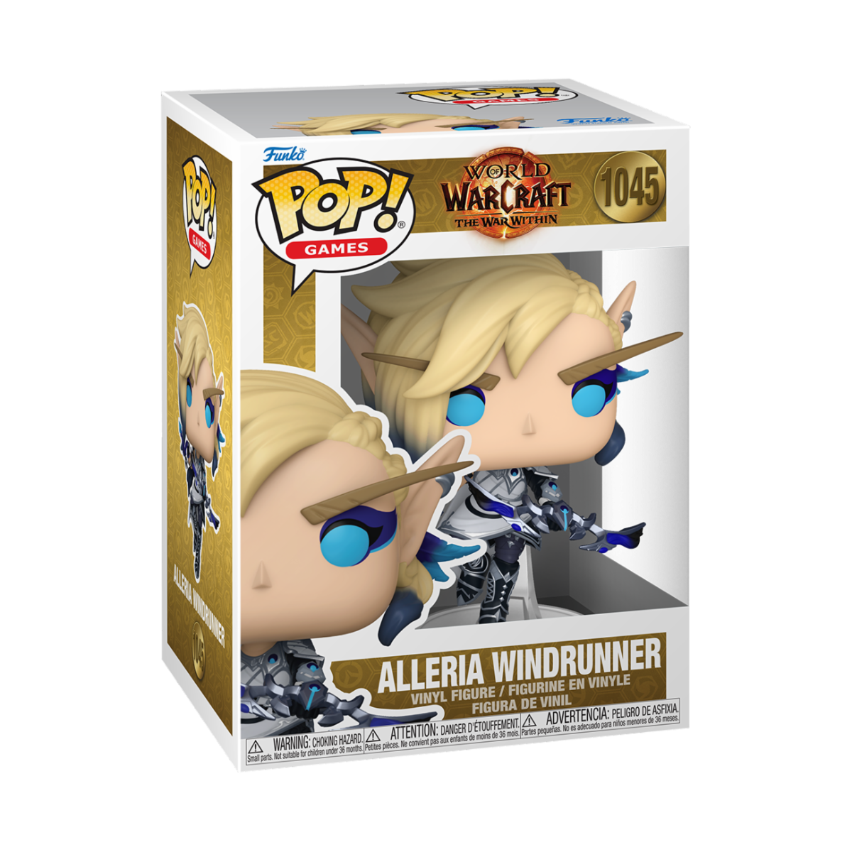 WORLD OF WARCRAFT - POP FUNKO VINYL FIGURE 1045 ALLERIA WINDRUNNER 9C