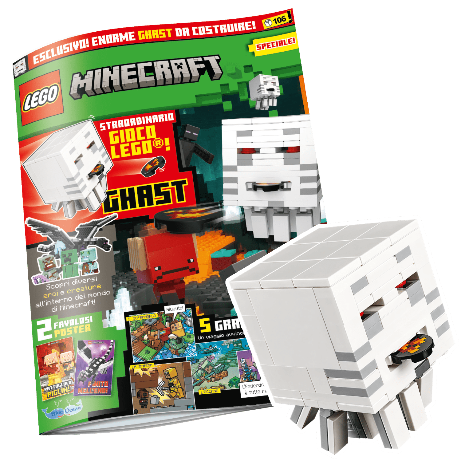 LEGO MINECRAFT SPECIALE N.2 - GHAST