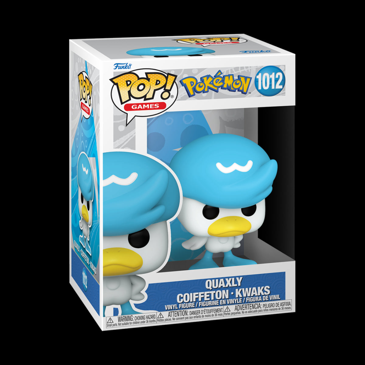POKEMON - POP FUNKO VINYL FIGURE 1012 QUAXLY (EMEA) 9CM