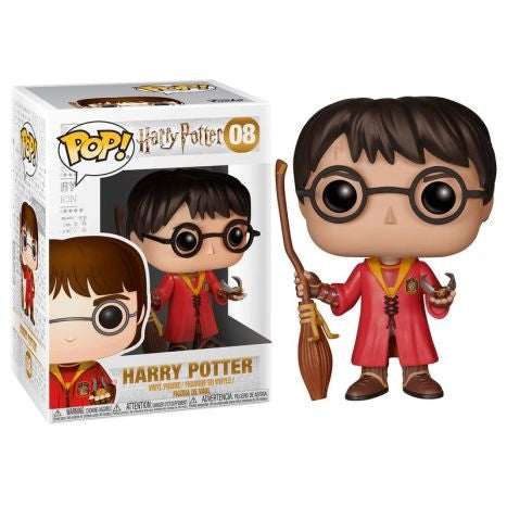 HARRY POTTER - POP FUNKO VINYL FIGURE 08 HARRY POTTER QUIDDITCH 10CM