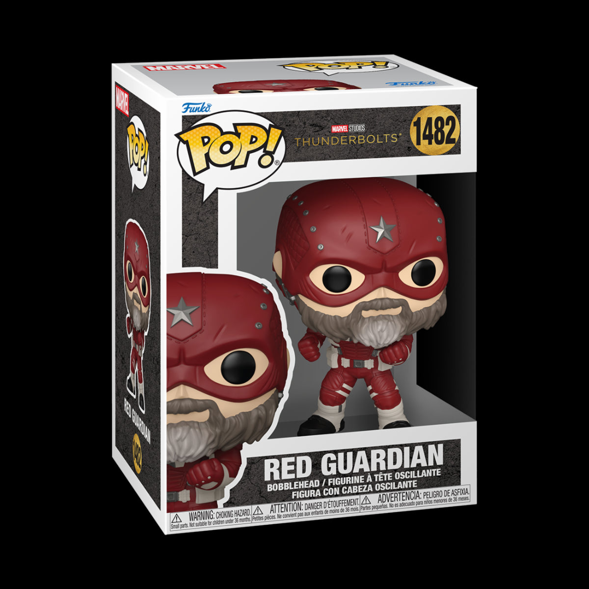 MARVEL: THUNDERBOLTS* - POP FUNKO VINYL FIGURE 1482 RED GUARDIAN 9CM