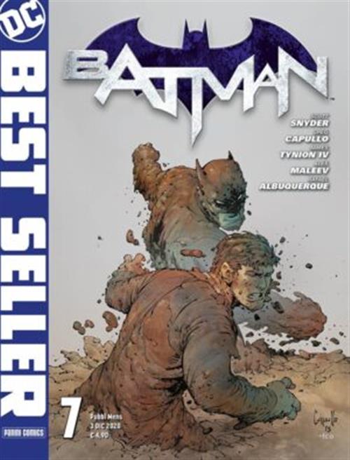 DC BEST SELLER - BATMAN DI SCOTT SNYDER & GREG CAPULLO 7 - PRIMA RISTAMPA