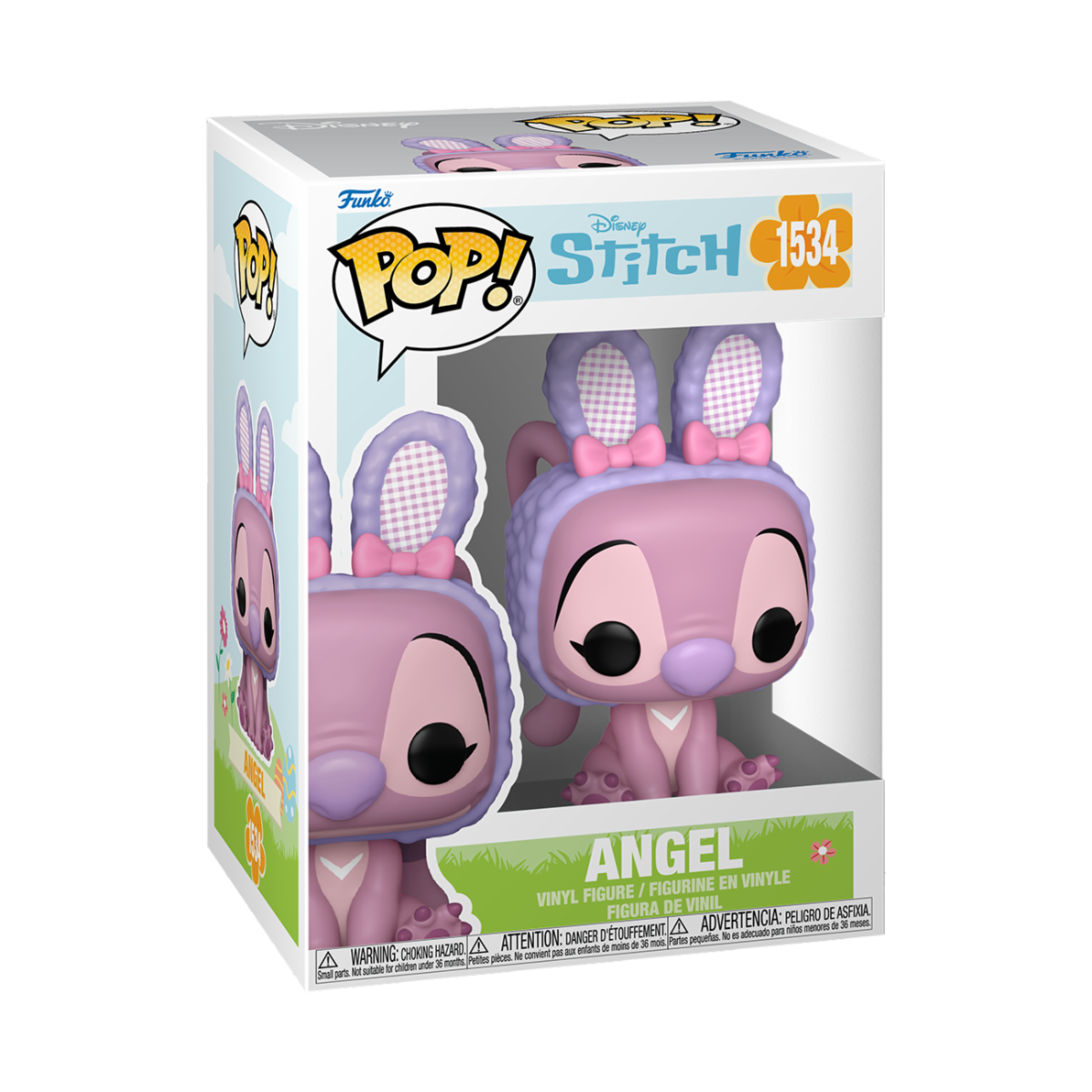 DISNEY: LILO & STITCH - POP FUNKO VINYL FIGURE 1534 ANGEL 9CM