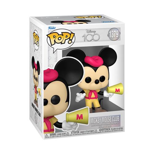 DISNEY: 100TH ANNIVERSARY - POP FUNKO VINYL FIGURE 1379 MICKEY MOUSE CLUB 9CM