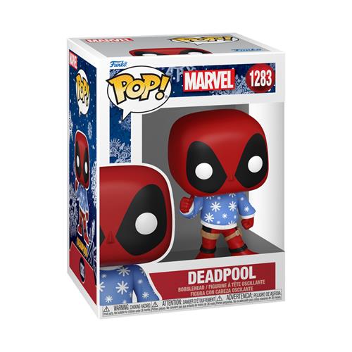 MARVEL: HOLIDAY - POP FUNKO VINYL FIGURE 1283 DEADPOOL (SWTR) 9CM