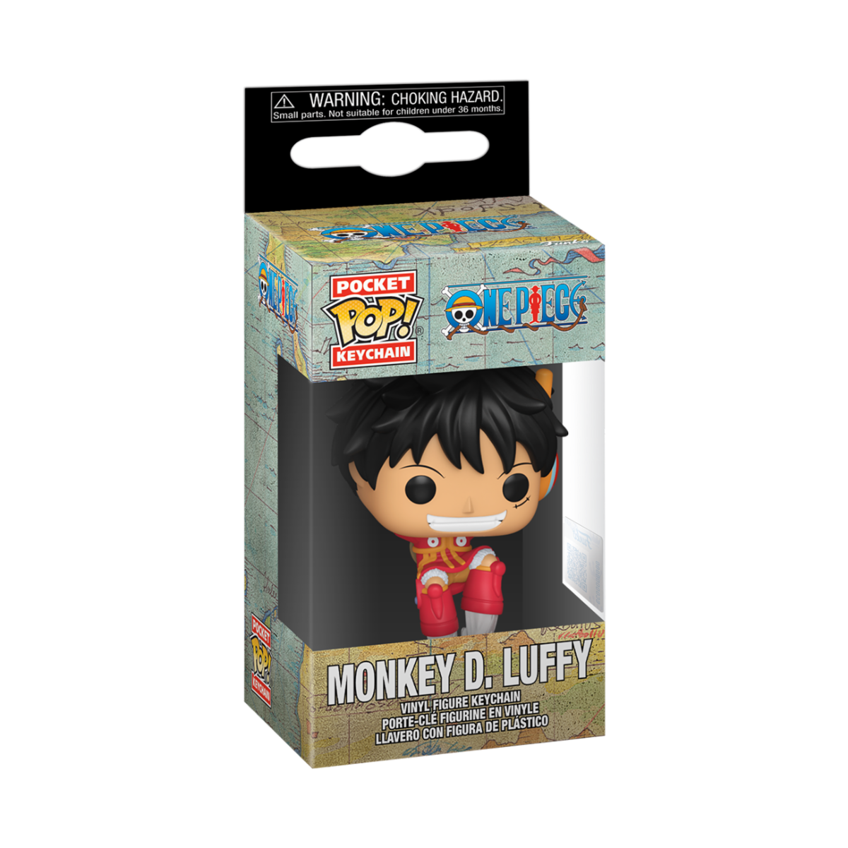 ONE PIECE - KEYCHAIN - LUFFY (EGGHEAD) 4CM
