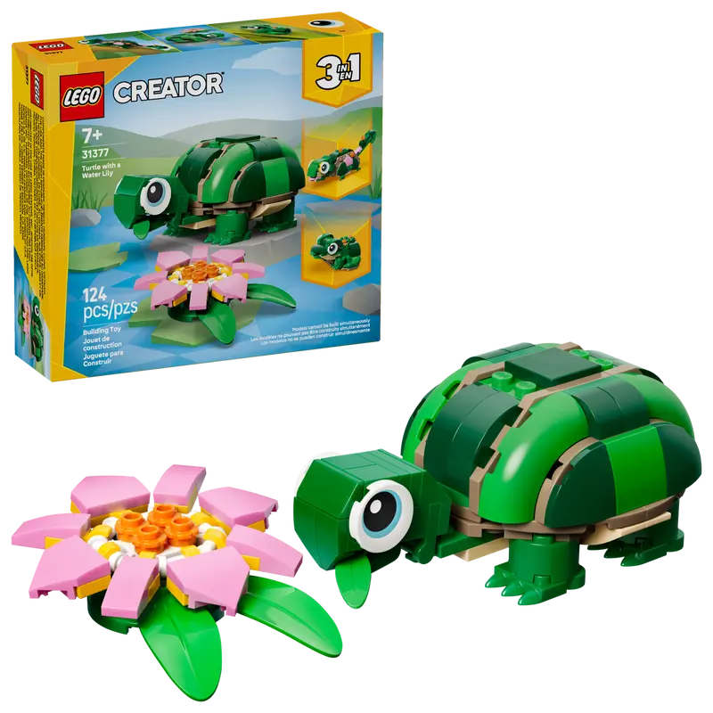 31377 - LEGO CREATOR - TARTARUGA CON FIORE DI NINFEA