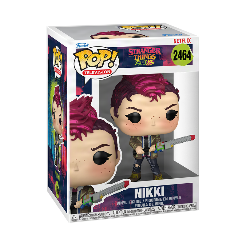 STRANGER THINGS: TALES FROM '85 - POP FUNKO VINYL FIGURE 2464 NIKKI 9CM