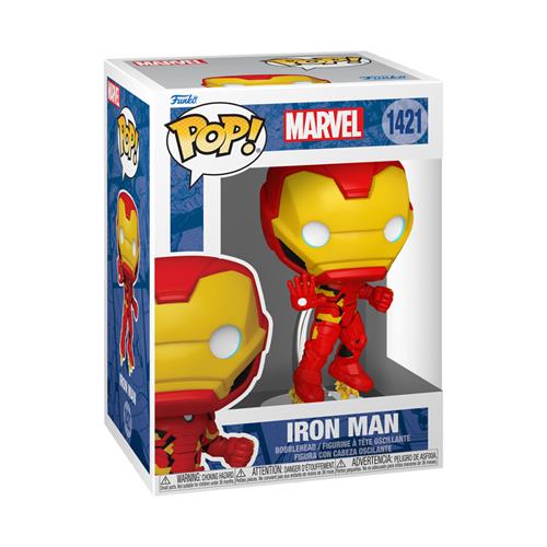MARVEL: NEW CLASSIC - POP FUNKO VINYL FIGURE 1421 IRON MAN 9CM