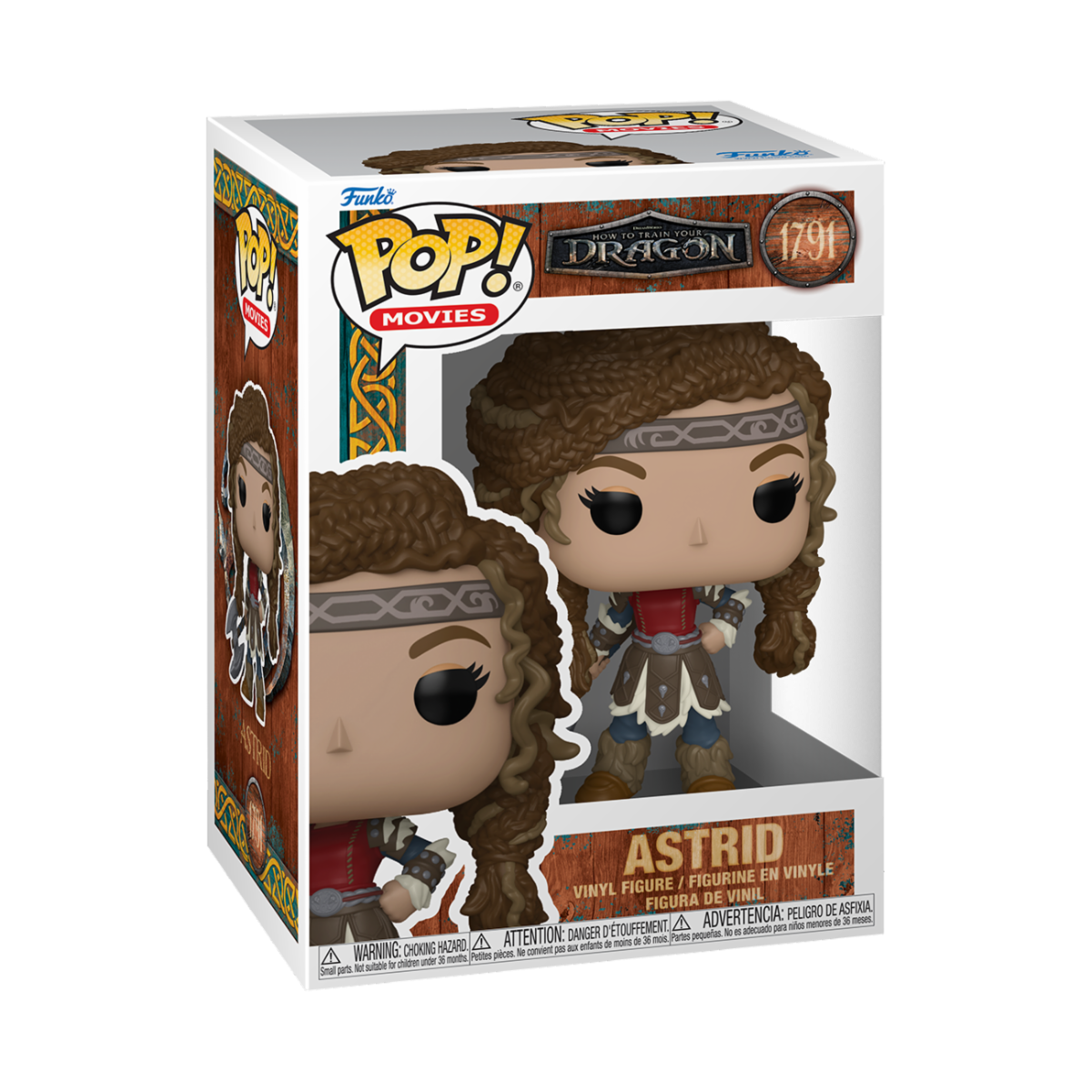DISNEY: HOW TO TRAIN YOUR DRAGON - POP FUNKO VINYL FIGURE 1791 ASTRID 9CM