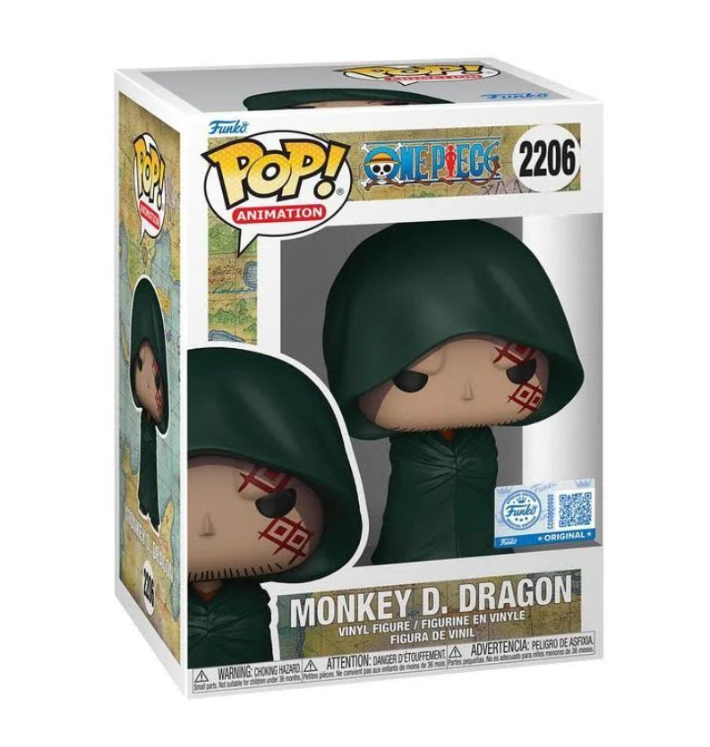 ONE PIECE - POP FUNKO VYNIL FIGURE 2206 MONKEY D.DRAGON REGULAR 9CM FUNSIDE EXCL