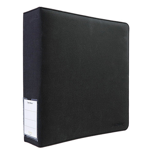 SANSEKING - 9-POCKET RING BINDER - BLACK