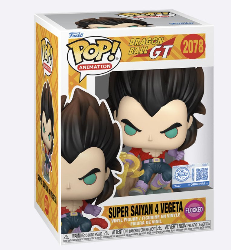 DRAGON BALL GT - POP FUNKO VINYL FIGURE - VEGETA SUPER SAYAN 4 9CM LCG25 EXCL - REGULAR