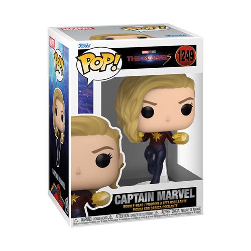 MARVEL: THE MARVELS - POP FUNKO VINYL FIGURE 1249 CAPTAIN MARVEL 9CM