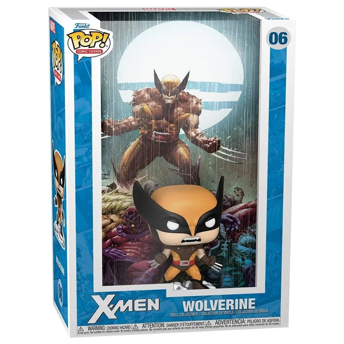 MARVEL - POP FUNKO COMIC COVERS VINYL FIGURE 06 WOLVERINE 9CM