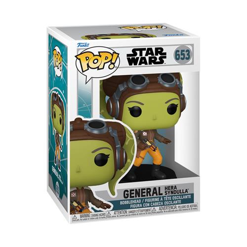 STAR WARS: AHSOKA - POP FUNKO VINYL FIGURE 653 GENERAL HERA 9CM