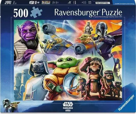 01830 - PUZZLE 1000 PEZZI - THE MANDALORIAN AND GROGU