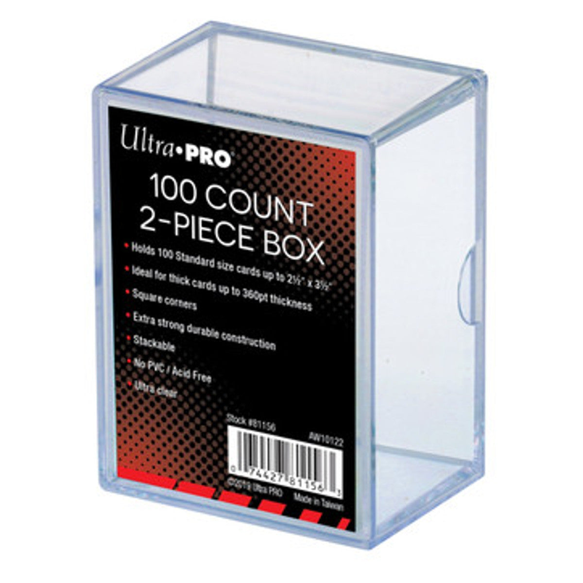 81156 - SCATOLA IN PLASTICA (100 CARTE)