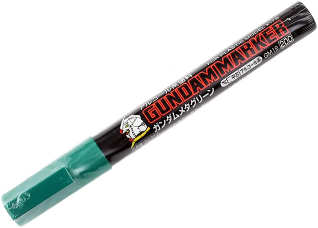 GUNDAM MARKER - GM-18 - META GREEN - CHISEL FELT-TIP PEN