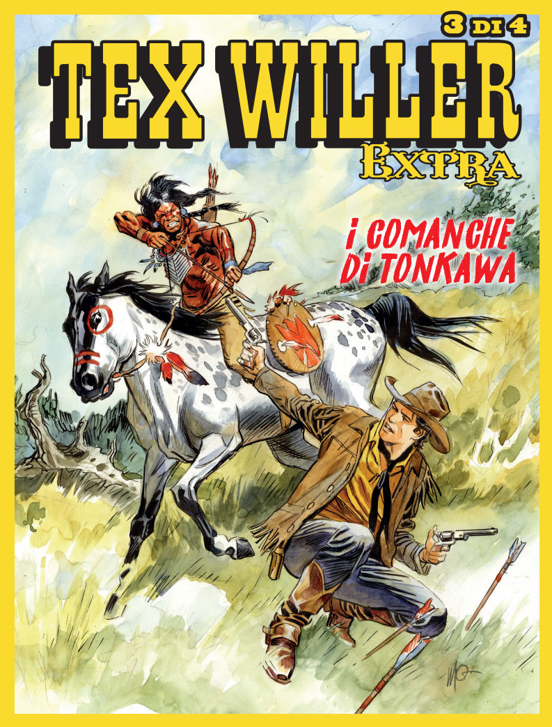 TEX WILLER EXTRA 17 - I COMANCHE DI TONKAWA 3 DI 4