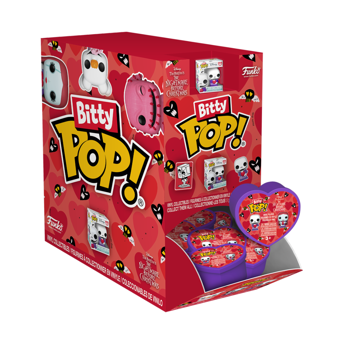 87812 - NIGHTMARE BEFORE CHRISTMAS - POP FUNKO BITTY EASTER EGG VINYL FIGURE - DISPLAY 24PZ
