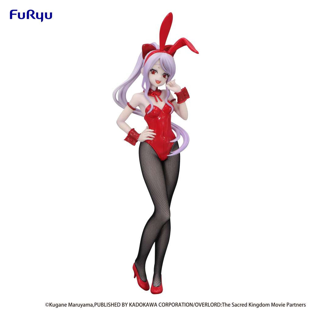 103561 - OVERLORD - BICUTE BUNNIES - SHALLTEAR RED COLOR - STATUA 30CM