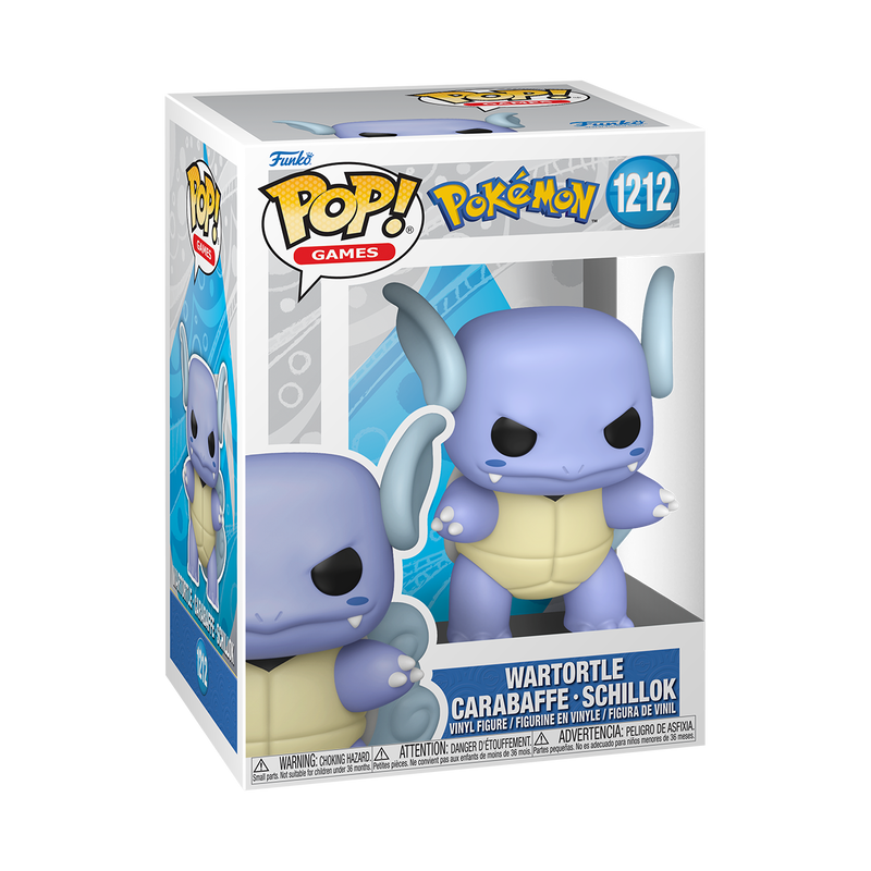 POKEMON S24 - POP FUNKO VINYL FIGURE 1212 WARTORTLE 9CM