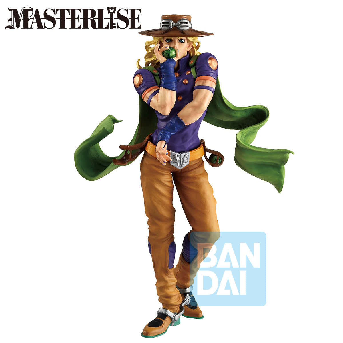 72421 - JOJO’S BIZARRE ADVENTURE - ICHIBANSHO FIGURE FROM STEEL BALL RUN - GYRO ZEPPELI - STATUA 25CM