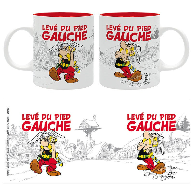 TGGMUG273 - ASTERIX - MUG 320ML - GET UP ON THE WRONG SIDE OF THE BED