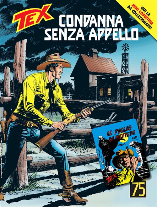 TEX 751 - MINI COPERTINA - TEX 125: IL FIGLIO DI MEFISTO