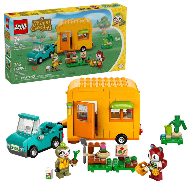 77054 - ANIMAL CROSSING - LA ROULOTTE E IL NEGOZIO DI GIARDINAGGIO DI FLORINDO
