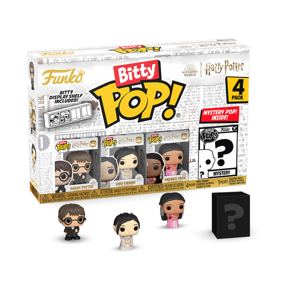 83654 - HARRY POTTER AND THE GOBLET OF FIRE - FUNKO BITTY POP VINYL FIGURE - HARRY (4PK)