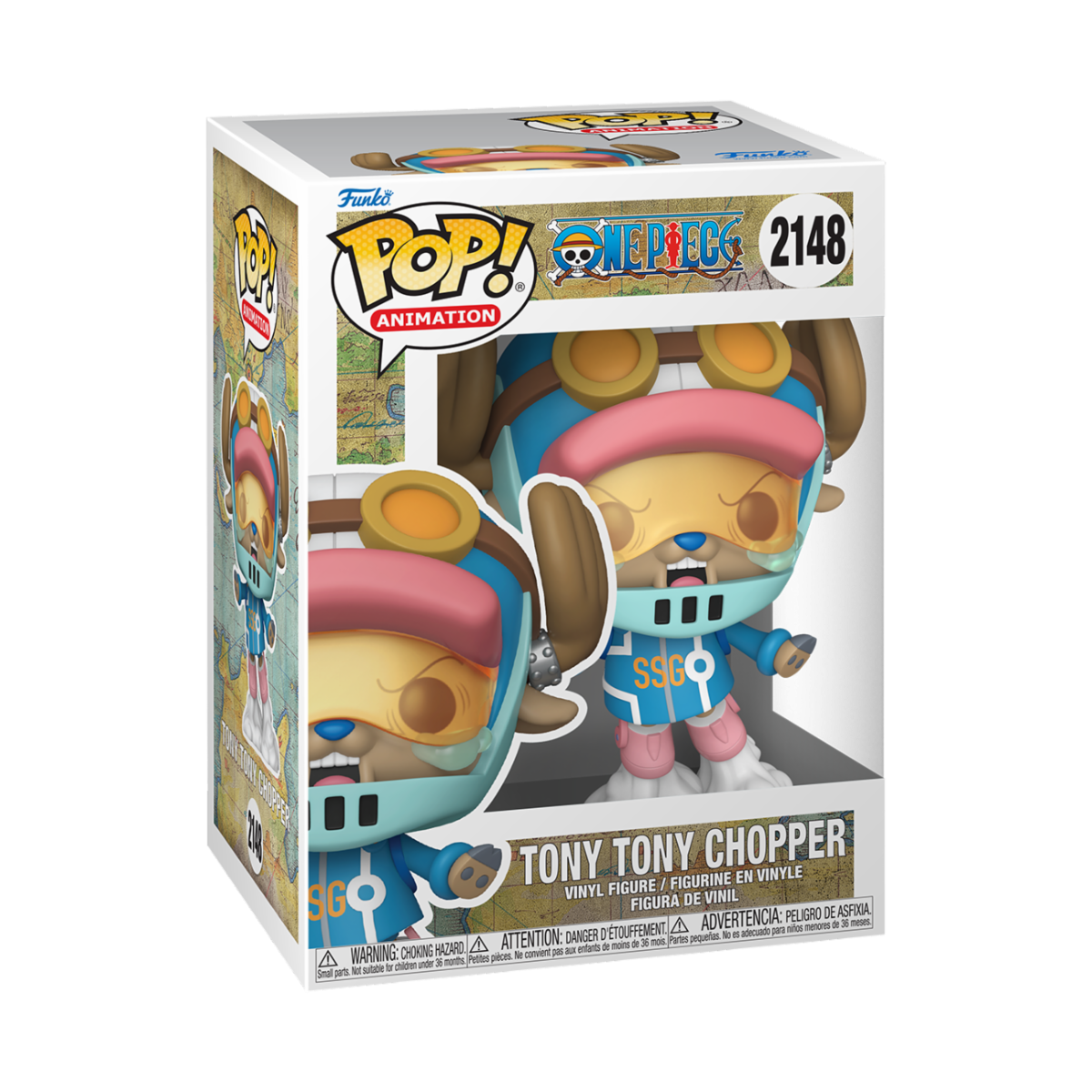 ONE PIECE - POP FUNKO VINYL FIGURE 2148 TONY TONY CHOPPER (EGGHEAD) 9CM