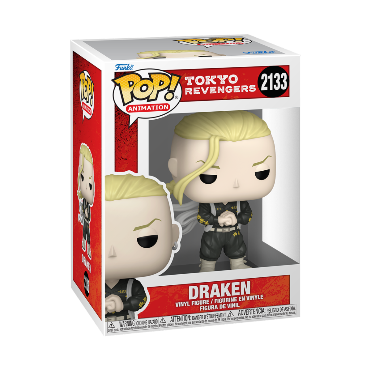 TOKYO REVENGERS - POP FUNKO VINYL FIGURE 2133 DRAKEN 9CM