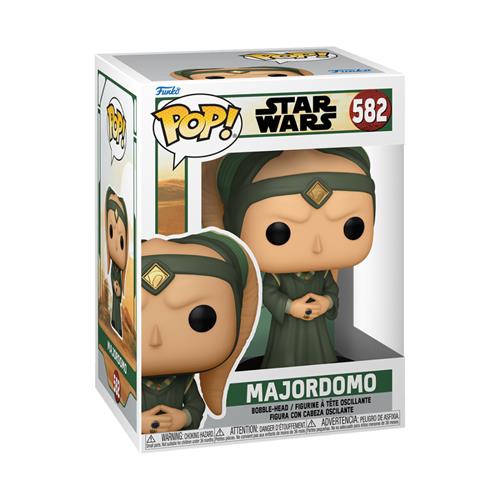 STAR WARS: THE BOOK OF BOBA FETT - POP FUNKO VINYL FIGURE 582 MAJORDOMO 9CM