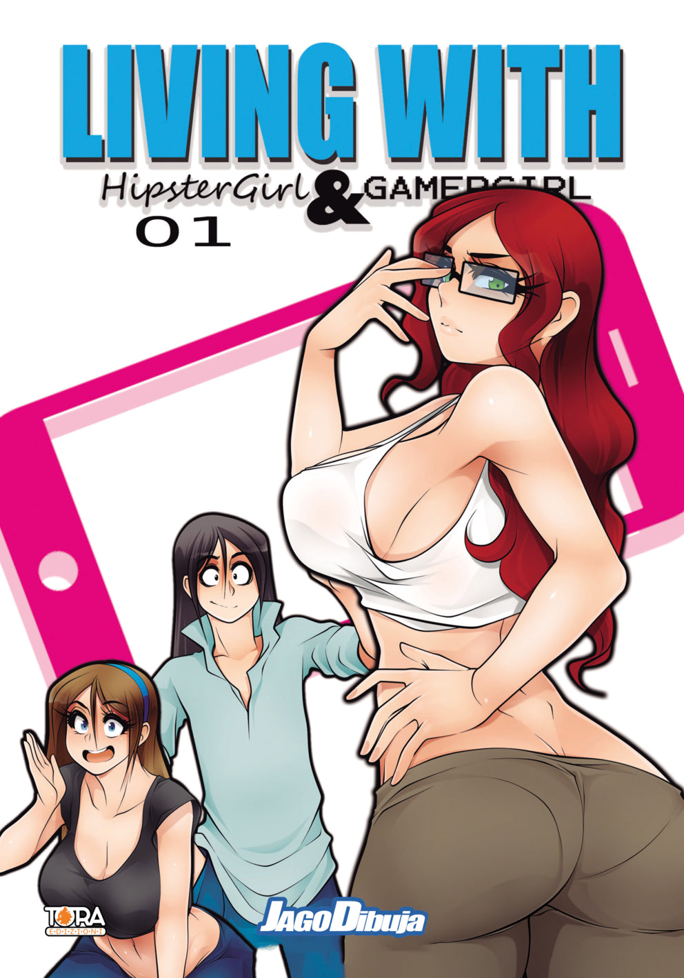 LIVING WITH HIPSTERGIRL & GAMERGIRL VOL.1 - REGULAR COVER B - LINGUA ITALIANA
