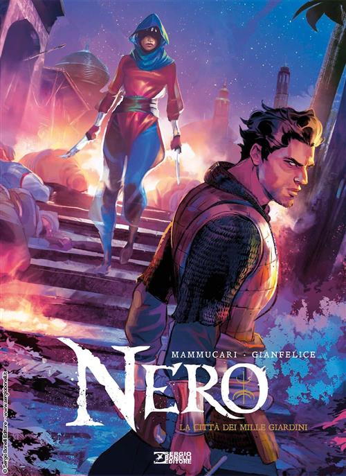 NERO 5 - LA CITTA' DEI MILLE GIARDINI - VARIANT MANICOMIX