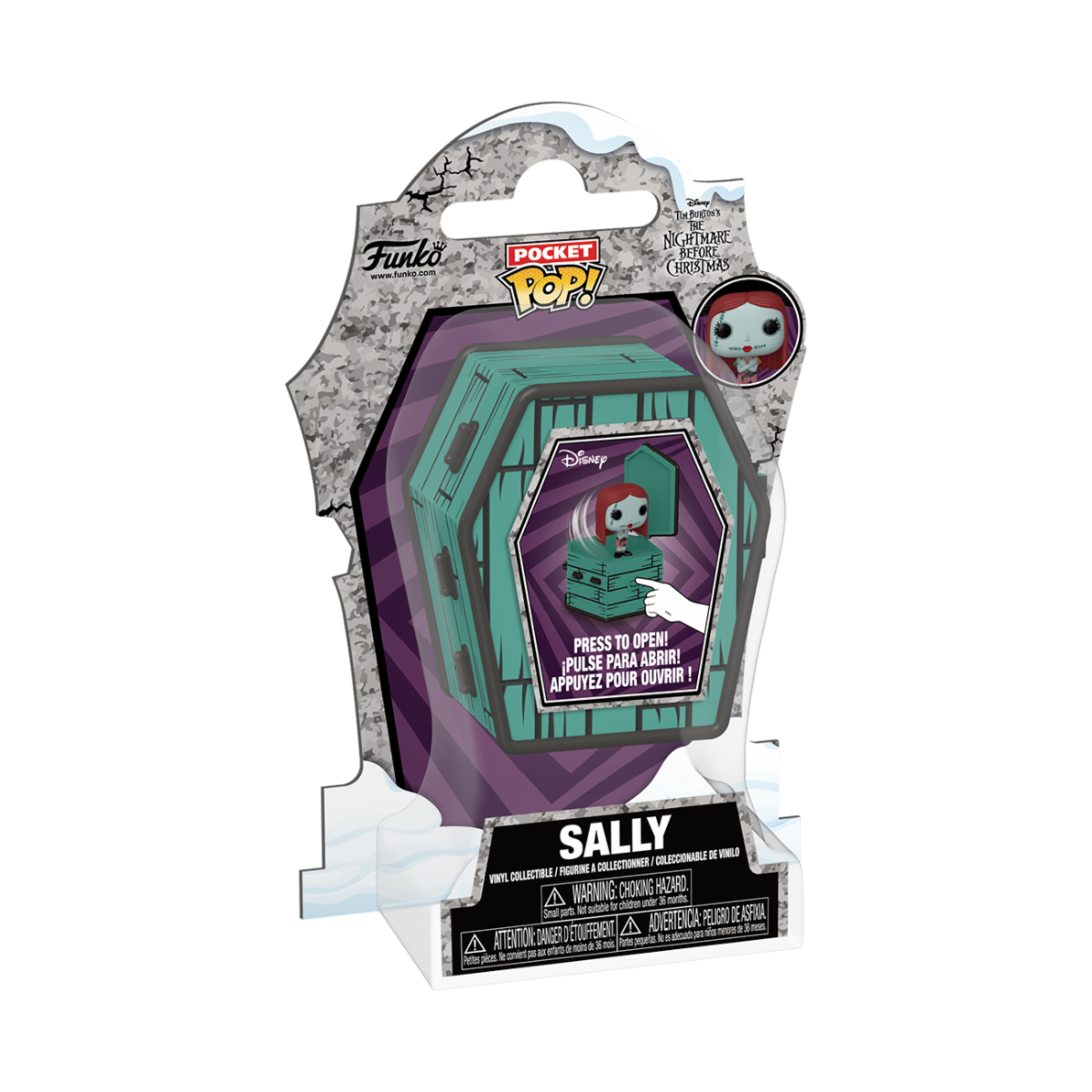 NIGHTMARE BEFORE CHRISTMAS - POCKET POP FUNKO VINYL FIGURE - SALLY